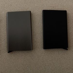 RFID aluminum card holder wallet